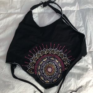 Halter crop top